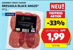 Hofer Gourmet Finest Cuisine Bresaola Black Angus Angebot