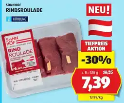 Hofer Sonnhof Rindsroulade Angebot