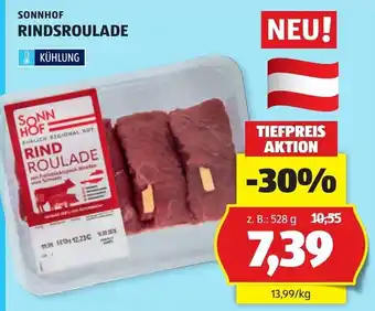 Hofer Sonnhof Rindsroulade Angebot