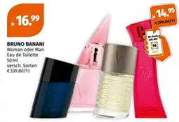 Müller Bruno Banani Woman oder Man Eau de Toilette Angebot