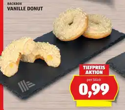 Hofer Backbox Vanille Donut Angebot
