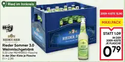 Maximarkt Rieder Sommer 3.0 Weinmischgetränk Angebot