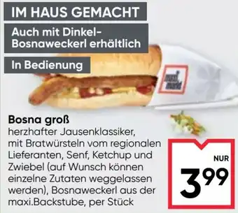 Maximarkt Bosna groß Angebot