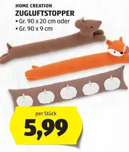 Hofer Home Creation Zugluftstopper Angebot