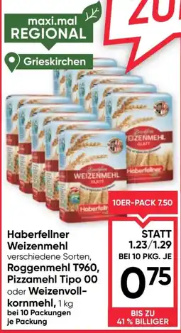 Maximarkt Haberfellner Weizenmehl Angebot