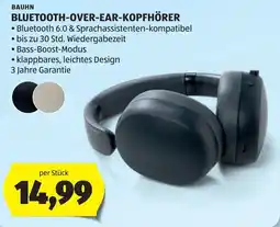 Hofer Bauhn Bluetooth-Over-Ear-Kopfhörer Angebot