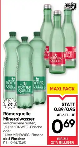 Maximarkt Römerquelle Mineralwasser Angebot