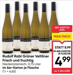 Maximarkt Rudolf Rabl Grüner Veltliner Angebot