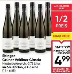 Maximarkt Ebinge Grüner Veltliner Classic Angebot