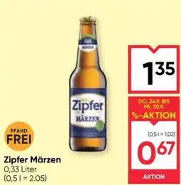 Maximarkt Zipfer Märzen Angebot