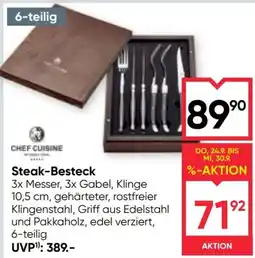 Maximarkt Chef Cuisine Steak-Besteck Angebot