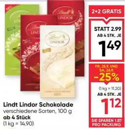 Maximarkt Lindt Lindor Schokolade Angebot