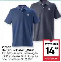 Maximarkt Vinson Herren-Poloshirt "Mike" Angebot