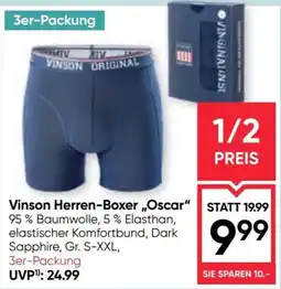 Maximarkt Vinson Herren-Boxer Oscar Angebot