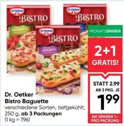 Maximarkt Dr. Oetker Bistro Baguette Angebot