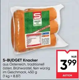 Maximarkt S-Budget Knacker Angebot