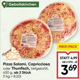 Maximarkt Regional Lümmenhof Pizza Salami, Capricciosa oder Thunfisch Angebot