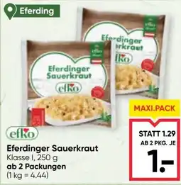 Maximarkt Eferdinger Sauerkraut Angebot