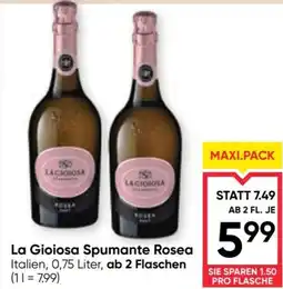 Maximarkt La Gioiosa Spumante Rosea Angebot