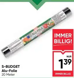 Maximarkt S-Budget Alu-Folie Angebot