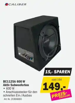 Forstinger Caliber BC112SA 600 W Aktiv Subwooferbox Angebot