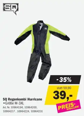 SQ Regenkombi Hurricane