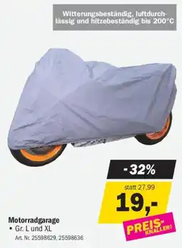 Forstinger Motorradgarage Angebot