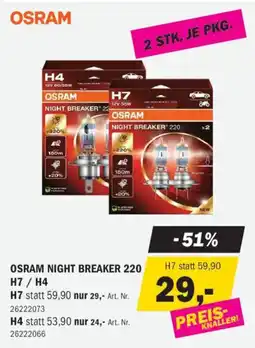 Forstinger Osram Night Breaker 220 Angebot