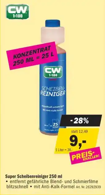 CW Super Scheibenreiniger