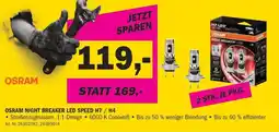 Forstinger Osram night breaker led speed h7 / h4 Angebot