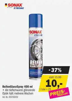 Forstinger Sonax Xtreme ReifenGlanzSpray Angebot