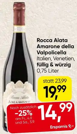 Spar Rocca Alata Amarone della Valpolicella Angebot