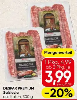 Spar Despar Premium Salsiccia Angebot
