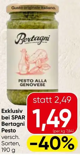 Spar Bertagni Pesto Angebot
