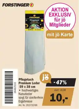 Forstinger Forstinger Pflegetuch Premium Leder Angebot