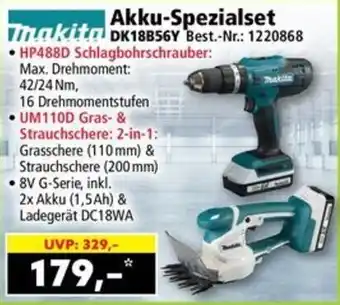 Makita Akku-Spezialset