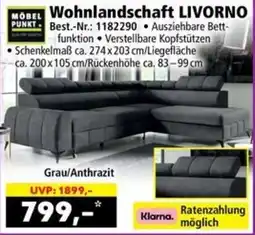 Norma Wohnlandschaft LIVORNO Angebot