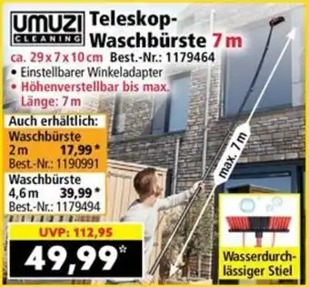 Norma Umuzi Teleskop-Waschbürste Angebot