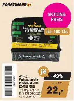 Forstinger Forstinger Kombitasche 3 IN 1 PREMIUM MINI Angebot