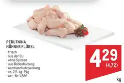 Metro Perutnina Hühner Flügel Angebot