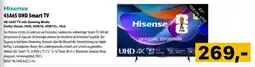 Cosmos Hisense 43A6S UHD Smart TV Angebot