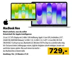 Cosmos MacBook Neo Angebot