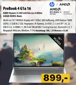Cosmos hp ProBook 4 G1a 16 Angebot