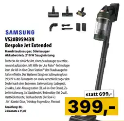 Cosmos Samsung Bespoke Jet Extended Angebot