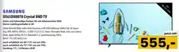 Cosmos Samsung UE65DU8070 Crystal UHD TV Angebot
