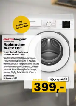 Cosmos elektra bregenz Waschmaschine WAFX 91430 T Angebot