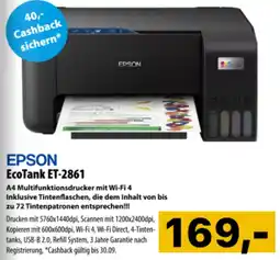 Cosmos EPSON EcoTank ET-2861 Angebot
