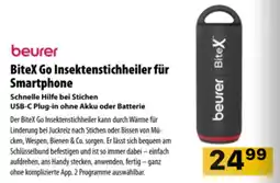 Cosmos beurer BiteX Go Insektenstichheiler für Smartphone Angebot