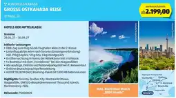 Hofer Grosse ostkanada reise Angebot