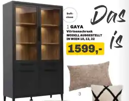 Möbel Ludwig GAYA Vitrinenschrank Angebot